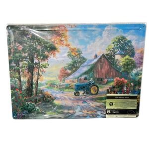 Thomas Kinkade Tin Metal Sign #55022 Summer Heritage 12x17